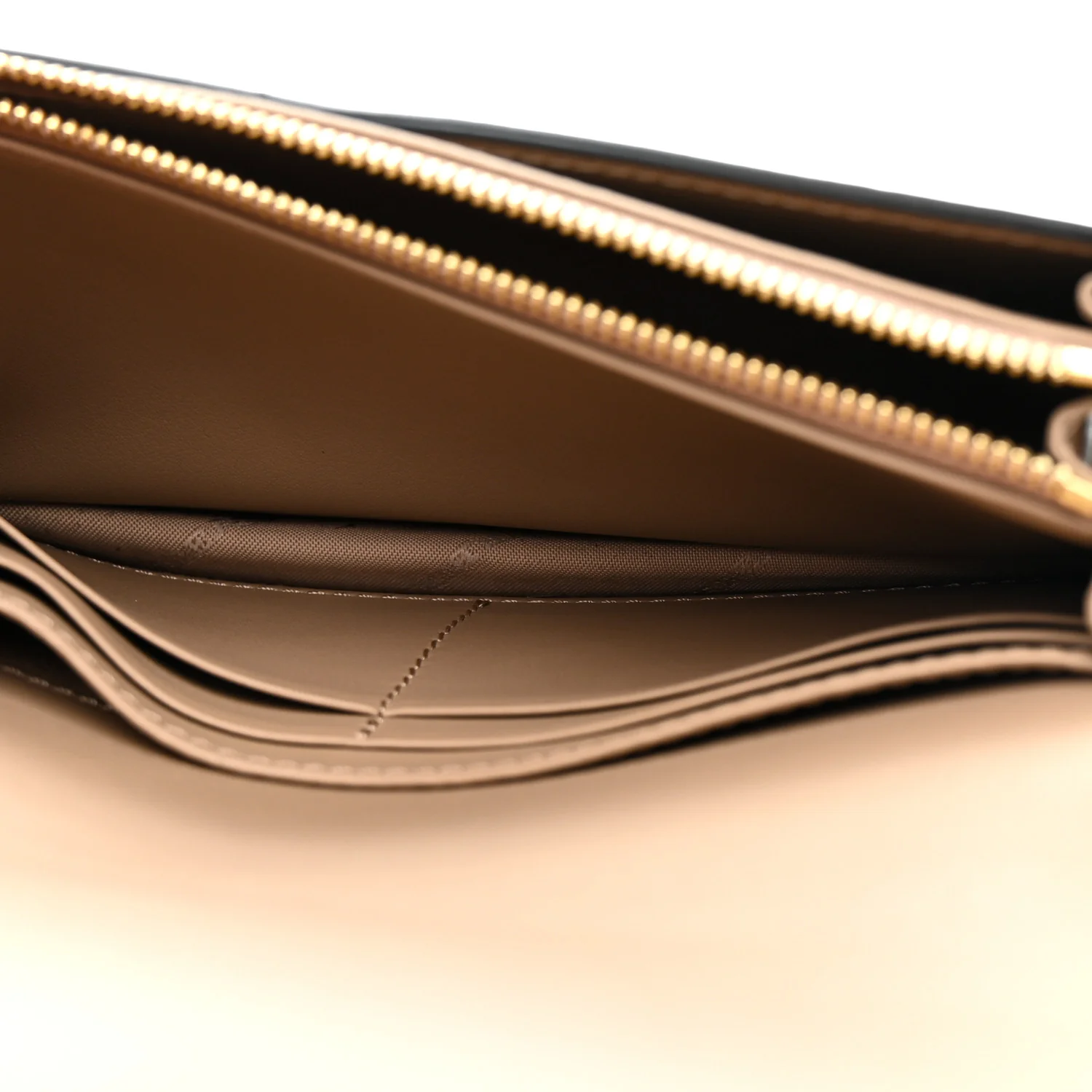 Calfskin Small Madison Chain Clutch Rose Beige - Image 6