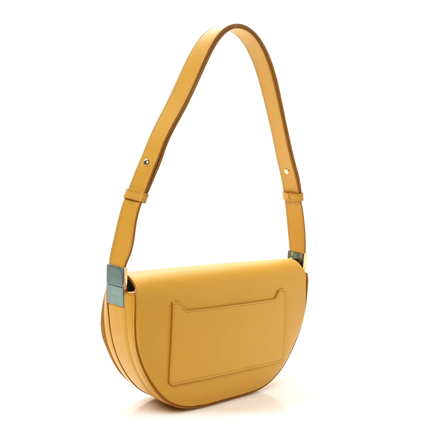 Calfskin Small Olympia Shoulder Bag Marigold - Image 3