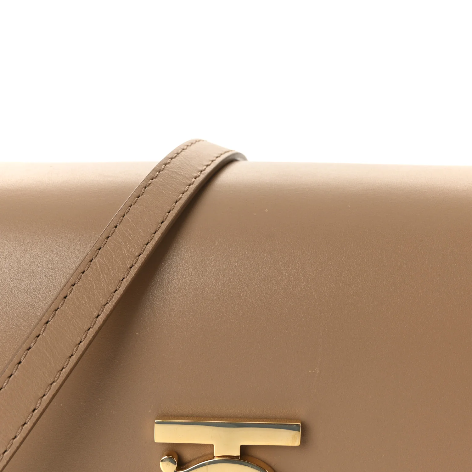 Calfskin Small TB Bag Light Camel - Image 7