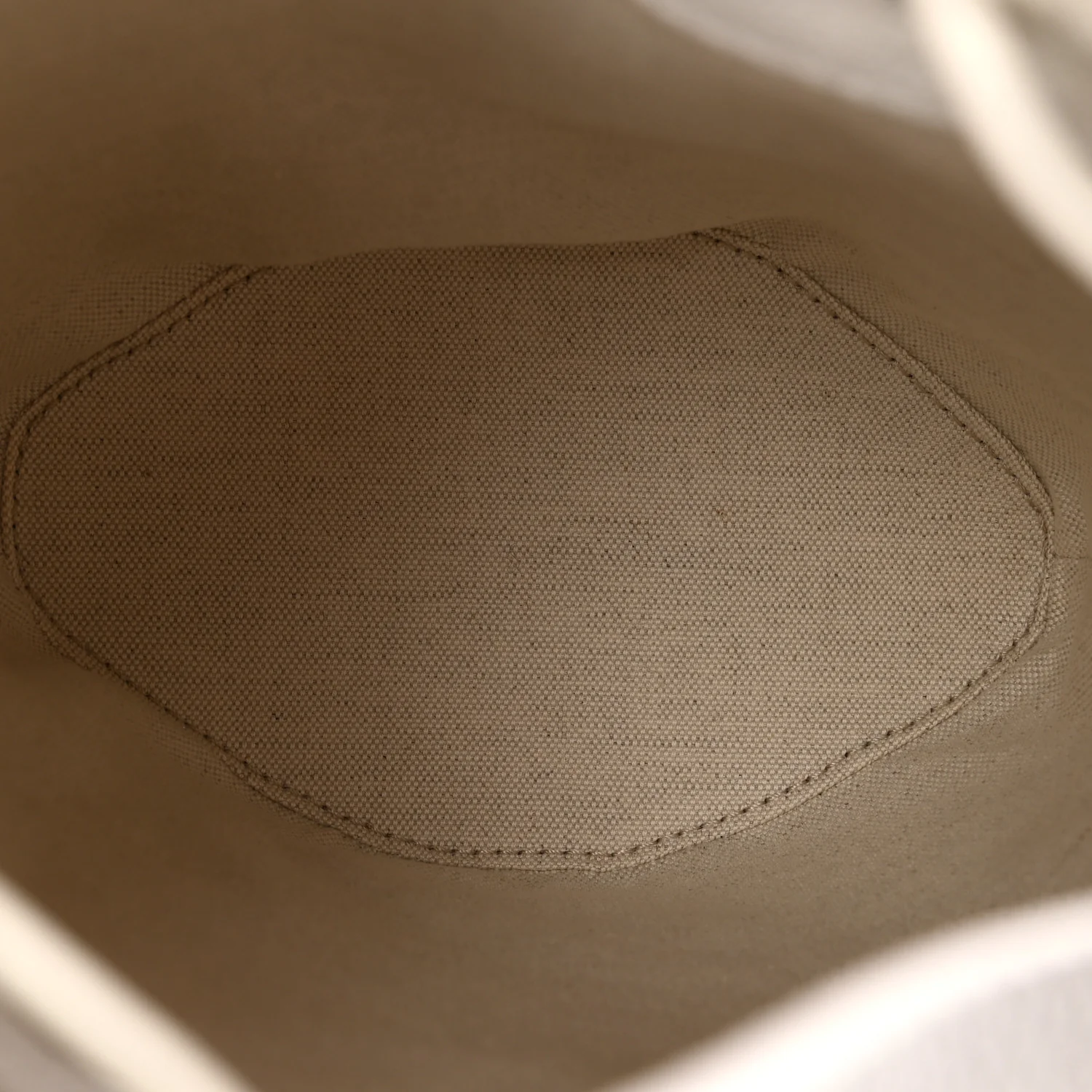 Calfskin TB Mini Bucket Bag White - Image 5