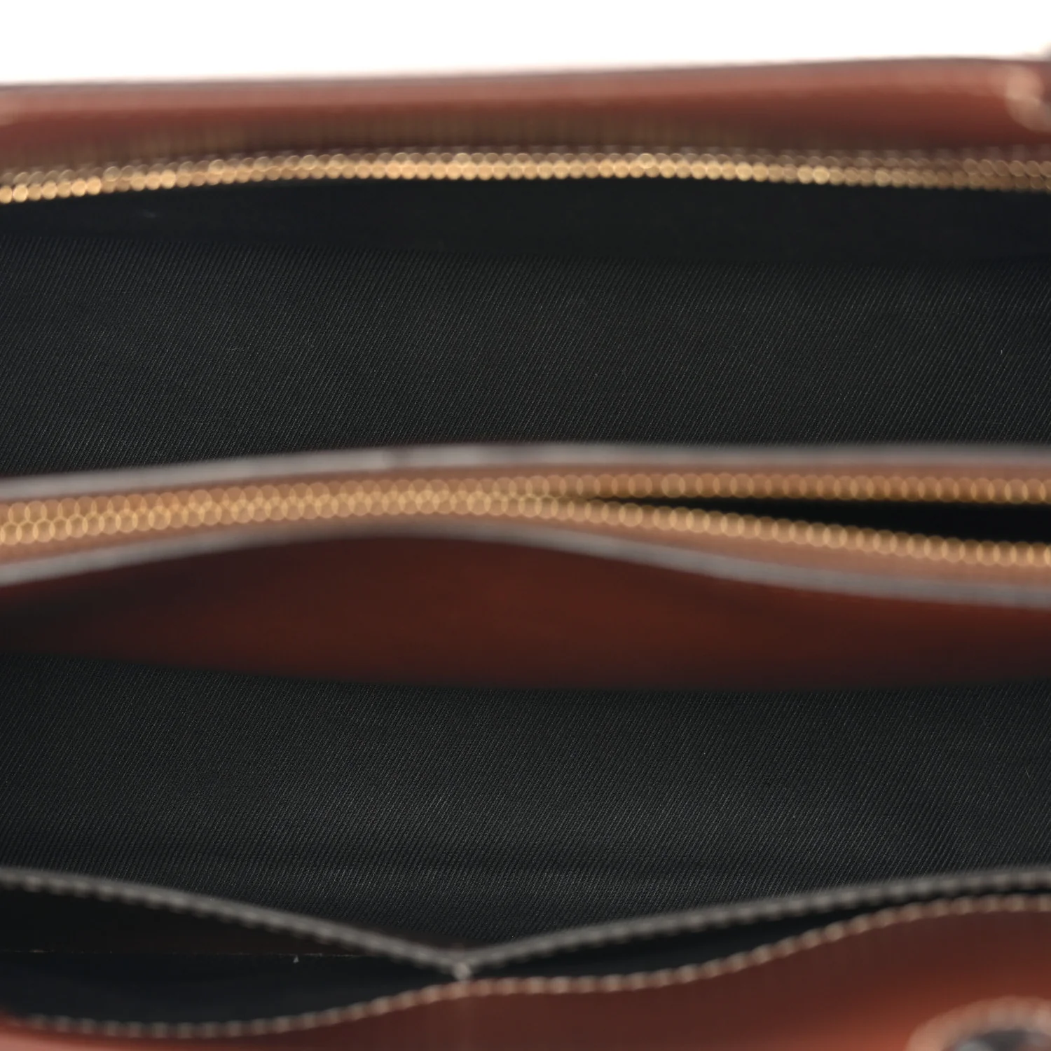 Calfskin Vintage Check Two Handle Title Bag Archive Beige - Image 5