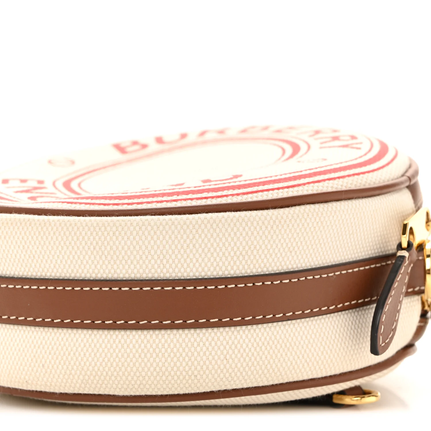 Canvas Calfskin Louise Bag Natural - Image 10