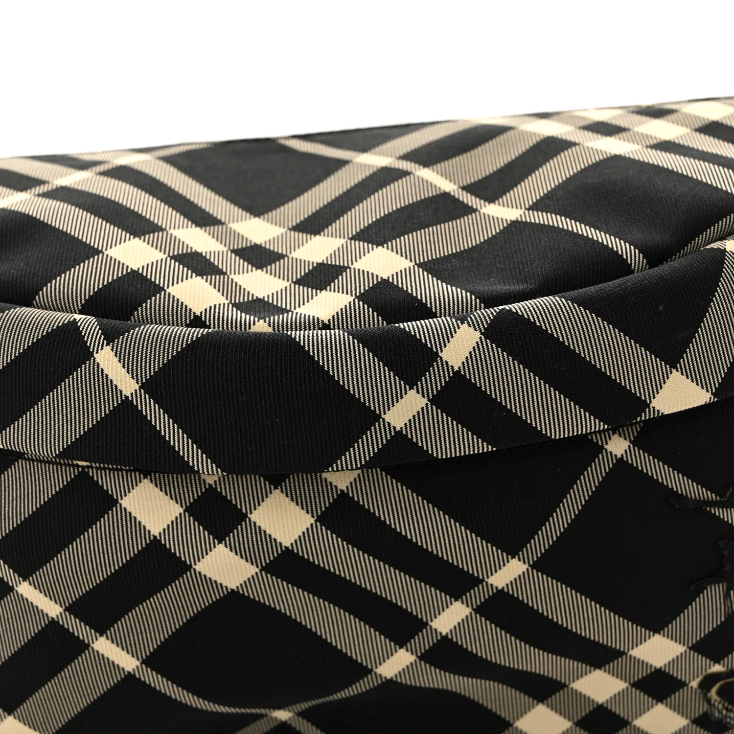 Canvas Check Essential Belt Bag Black Calico - Image 7