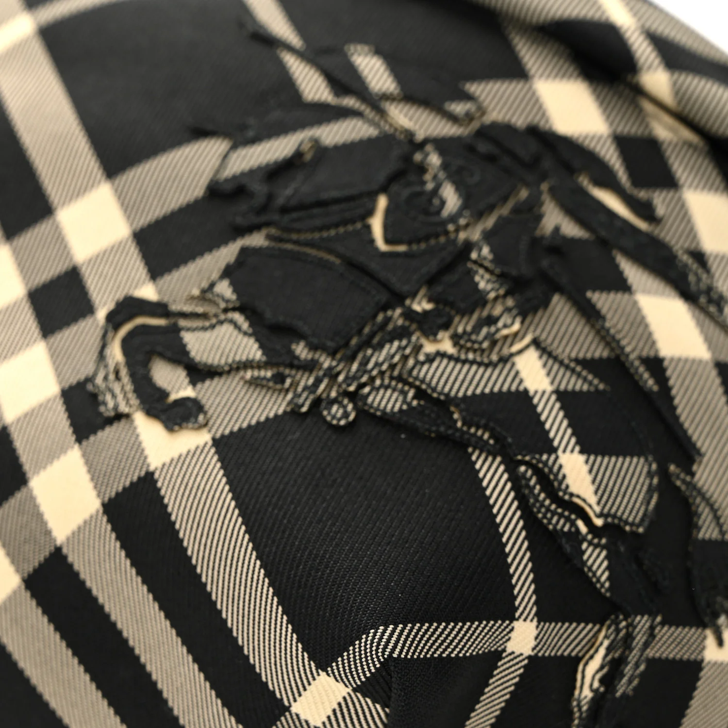 Canvas Check Essential Belt Bag Black Calico - Image 9
