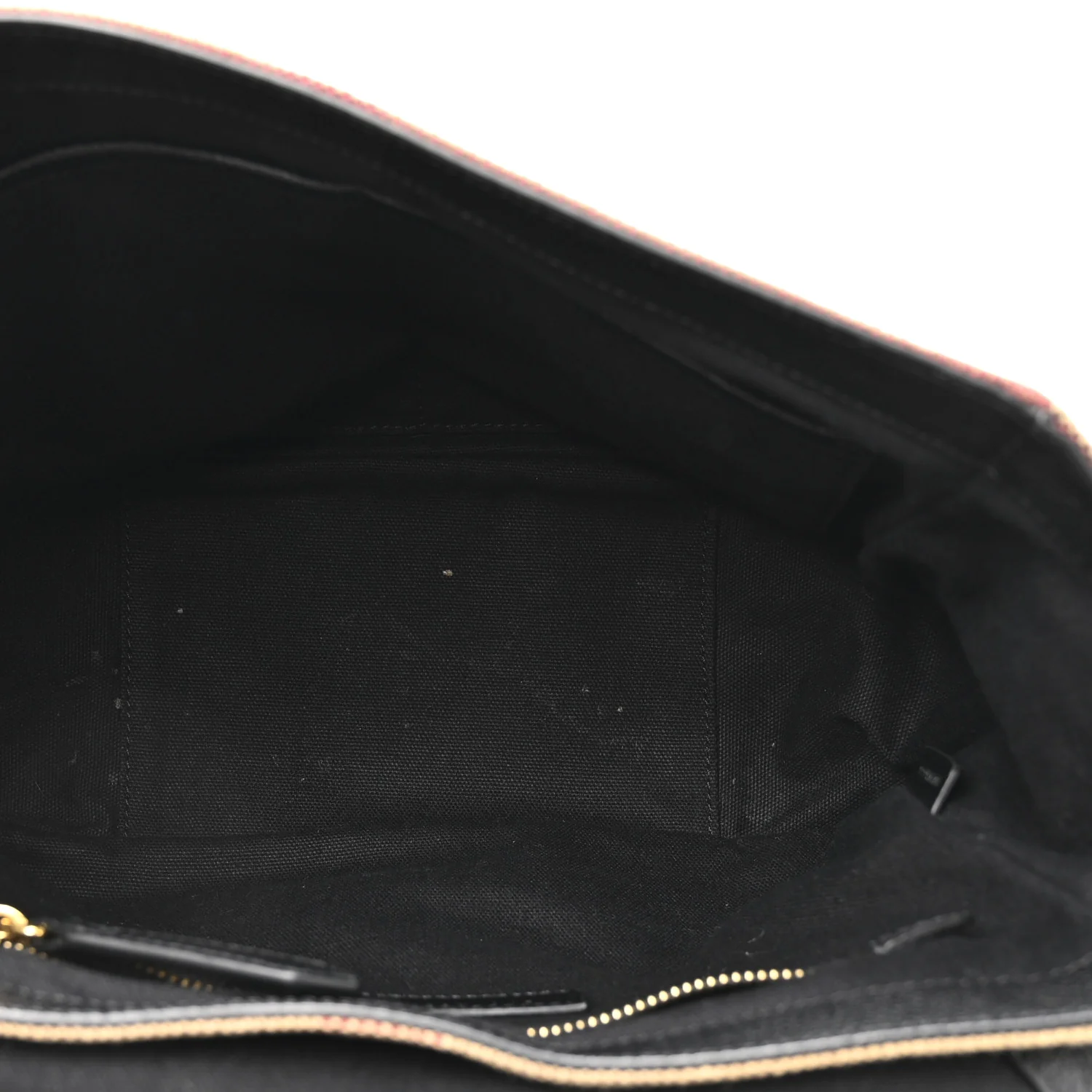 Canvas Mega Check Small Baildon Messenger Bag Black - Image 5