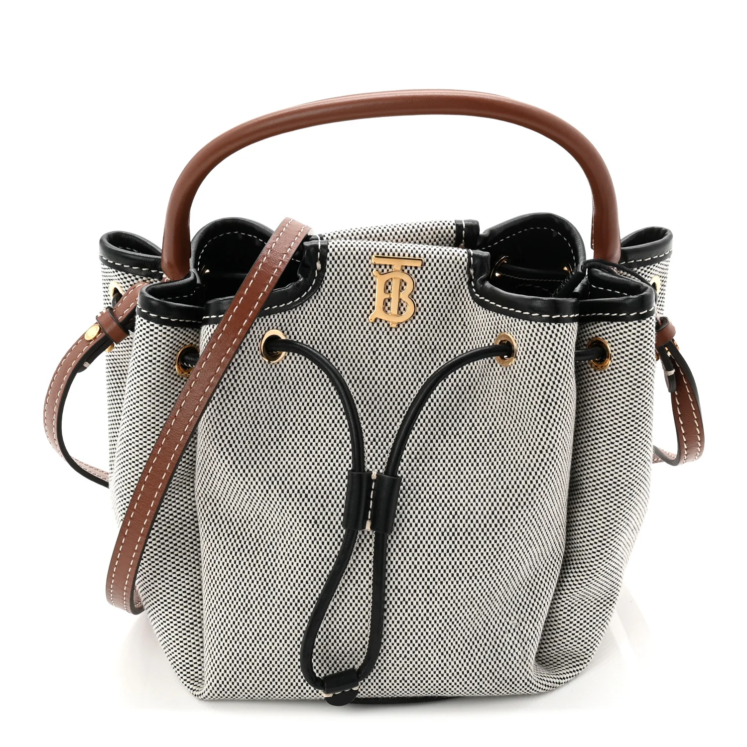Canvas TB Peony Bucket Black - Image 2
