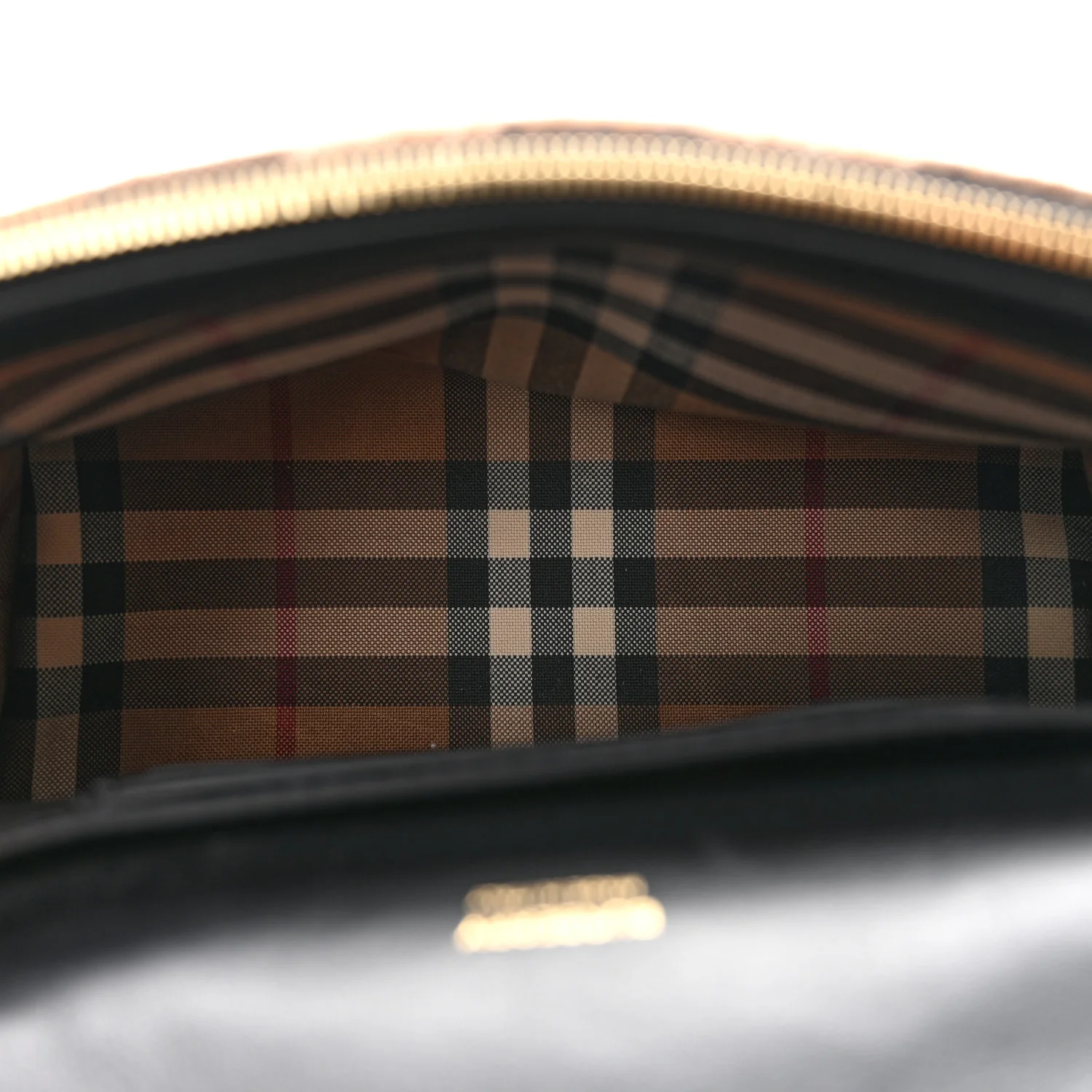 Cashmere Hackberry Check Note Medium Crossbody Bag Brown - Image 5