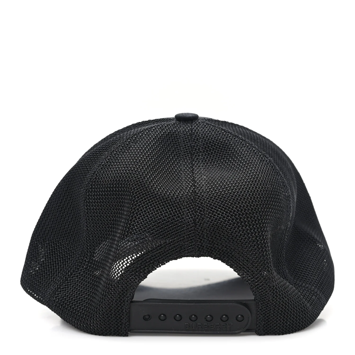 Cotton Mesh Horseferry Logo Baseball Cap L Black - Image 5