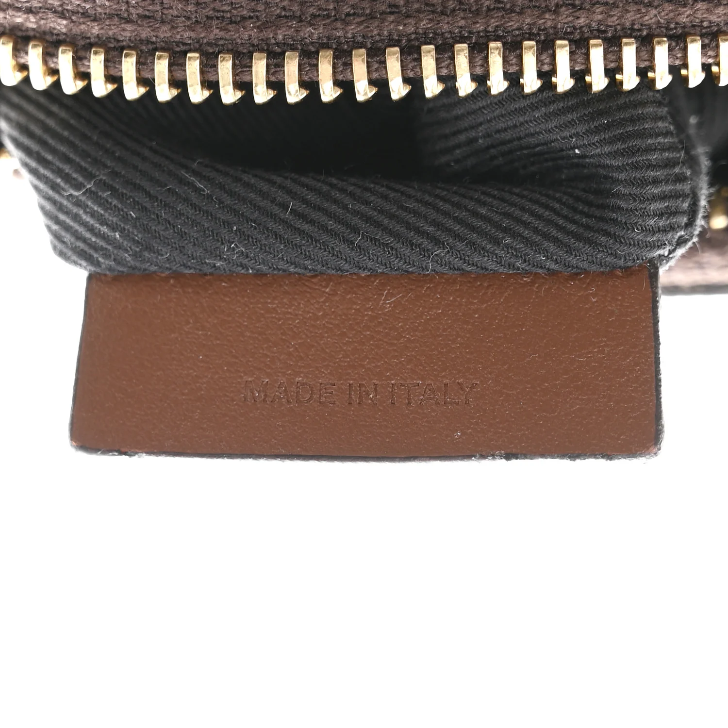 E-canvas Check Mini Bowling Bag Dark Birch Brown - Image 7