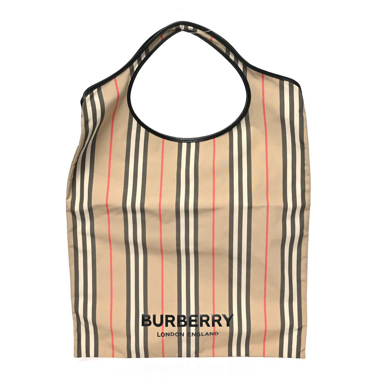 Econyl Icon Stripe Tote Archive Beige