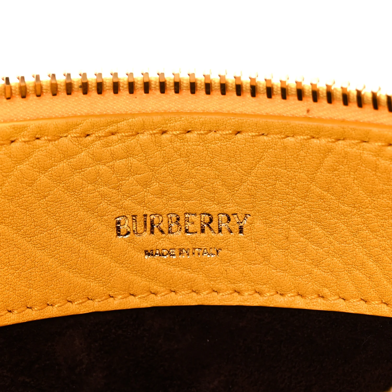 Grainy Calfskin Small Knight Crossbody Bag Mimosa - Image 6
