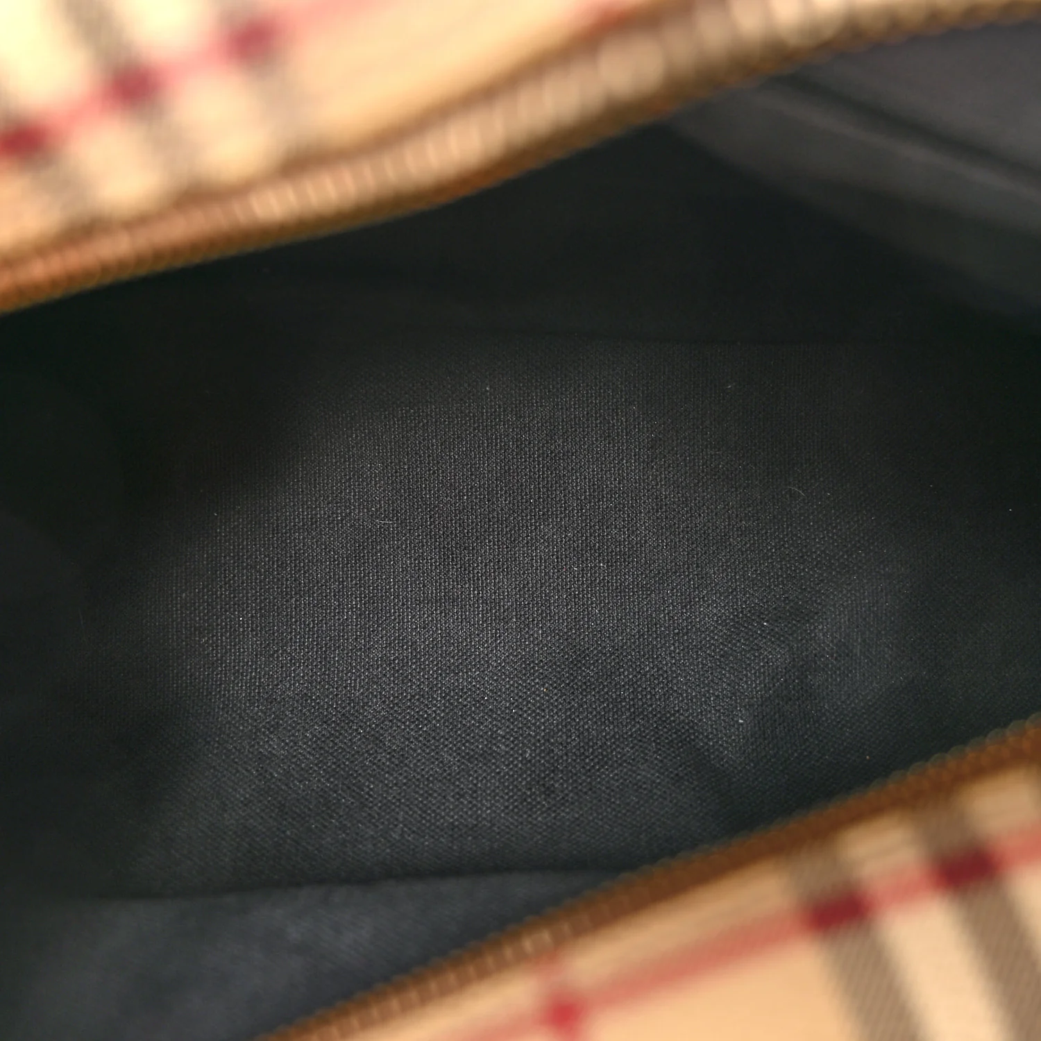 Haymarket Check Barrel Bag Brown - Image 5