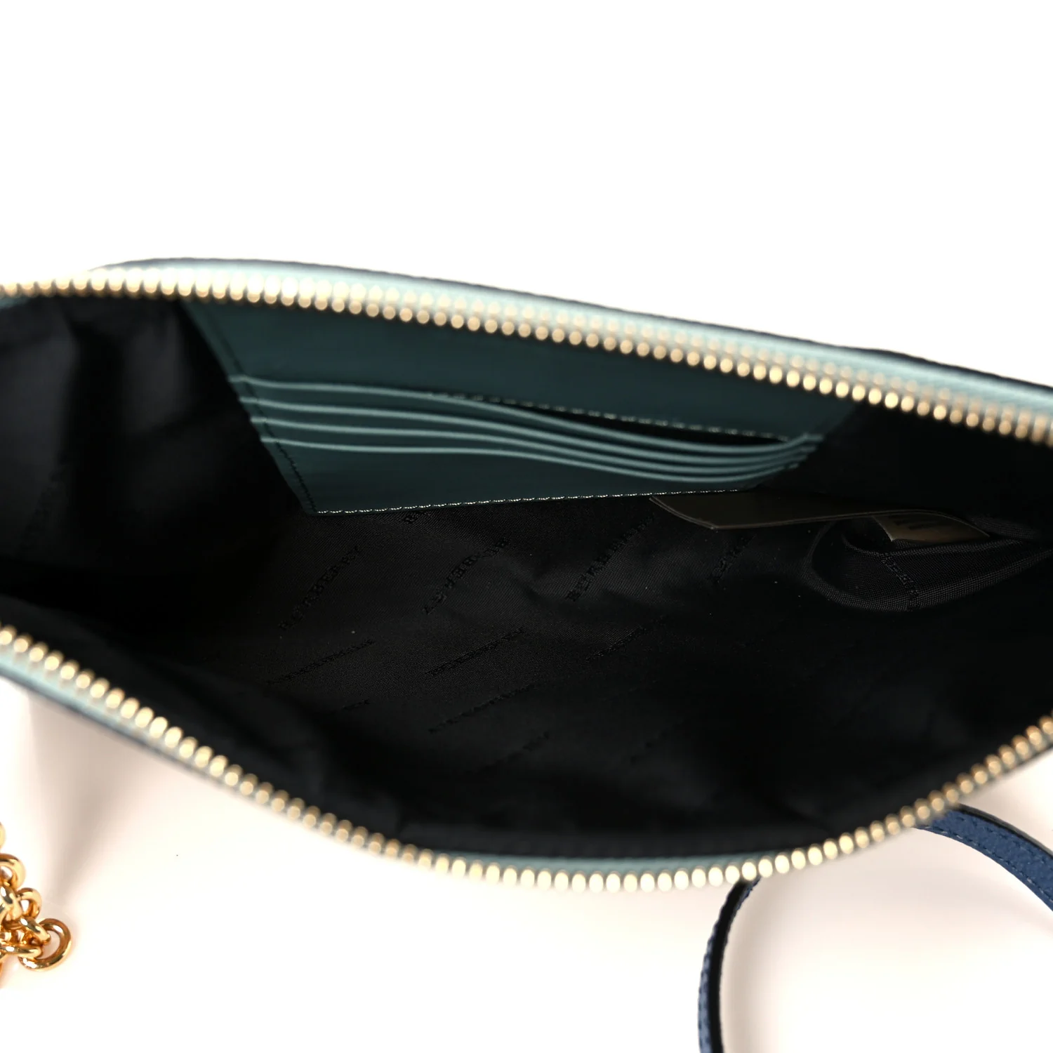 Haymarket Check Derby Peyton Crossbody Clutch Bag Eucalyptus Green - Image 5