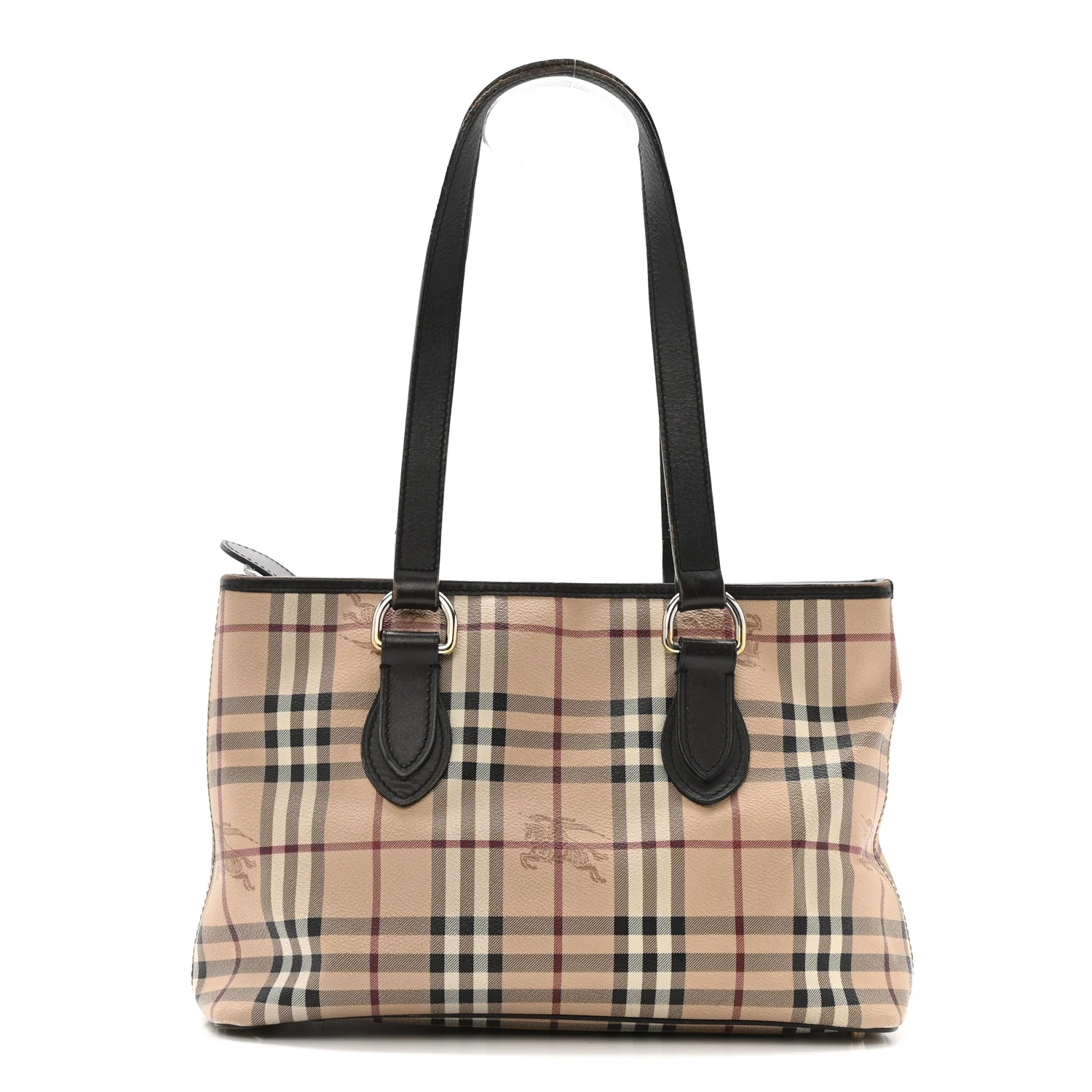 Haymarket Check Medium Regent Tote Chocolate