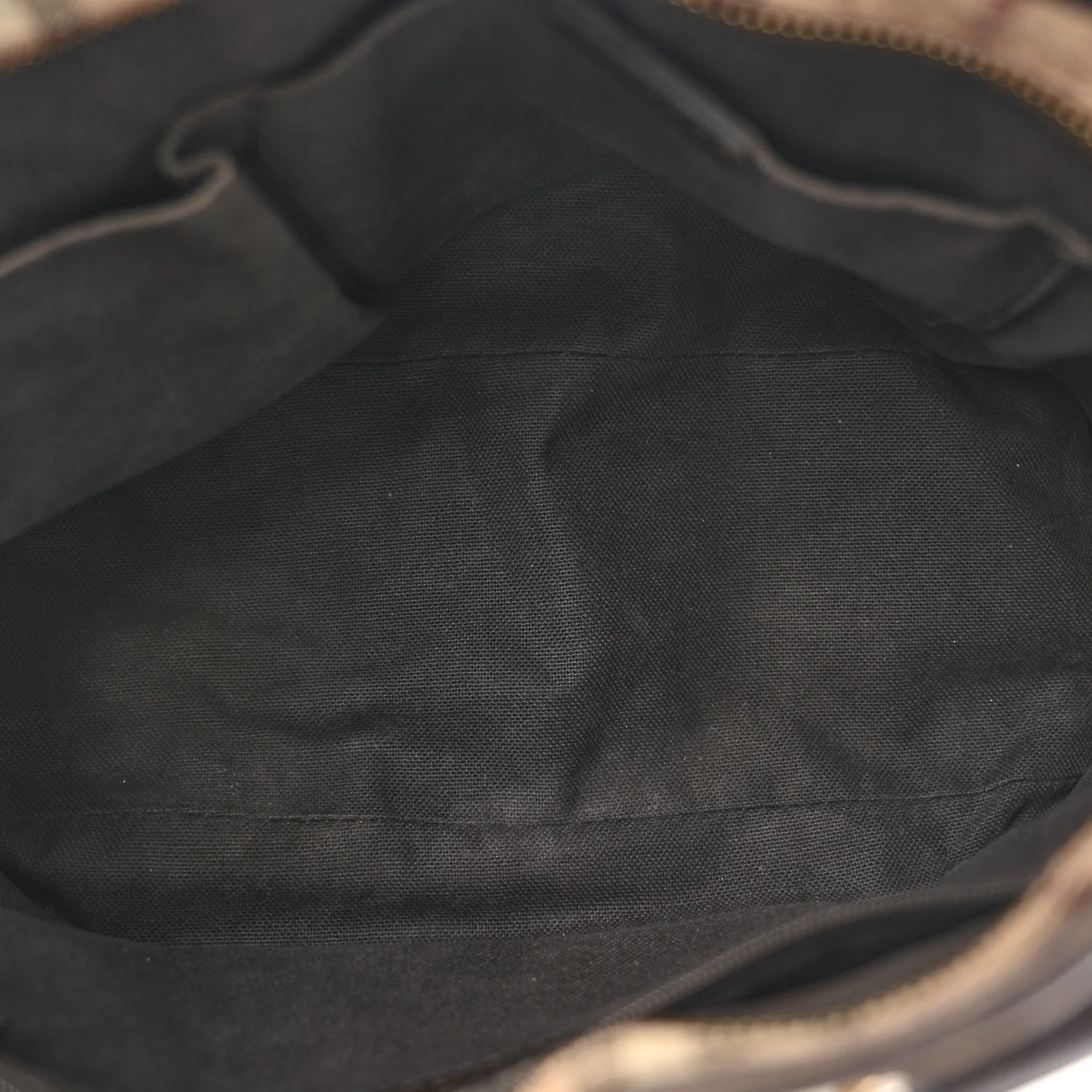 Haymarket Check Medium Regent Tote Chocolate - Image 5
