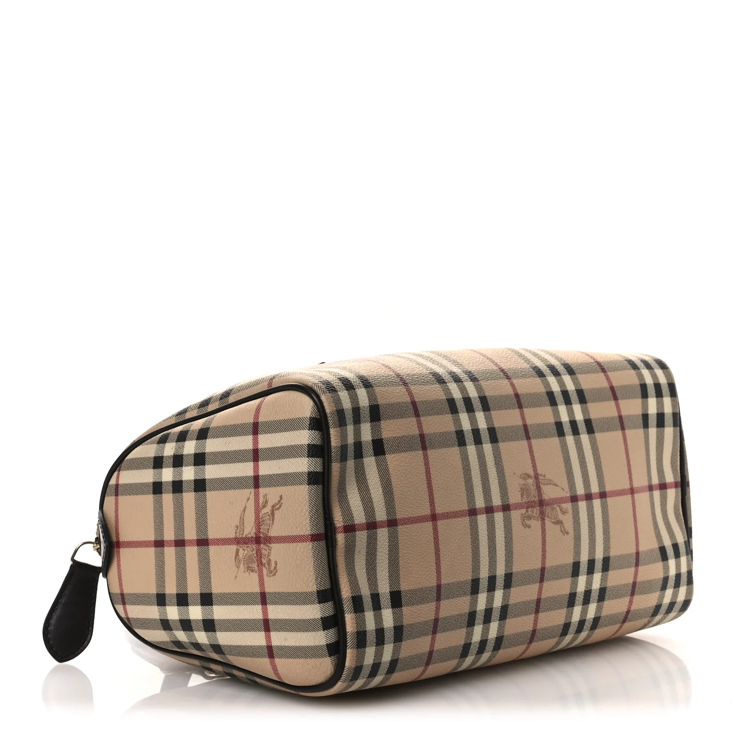 Haymarket Check Small Chester Bowling Bag Chocolate - Image 4