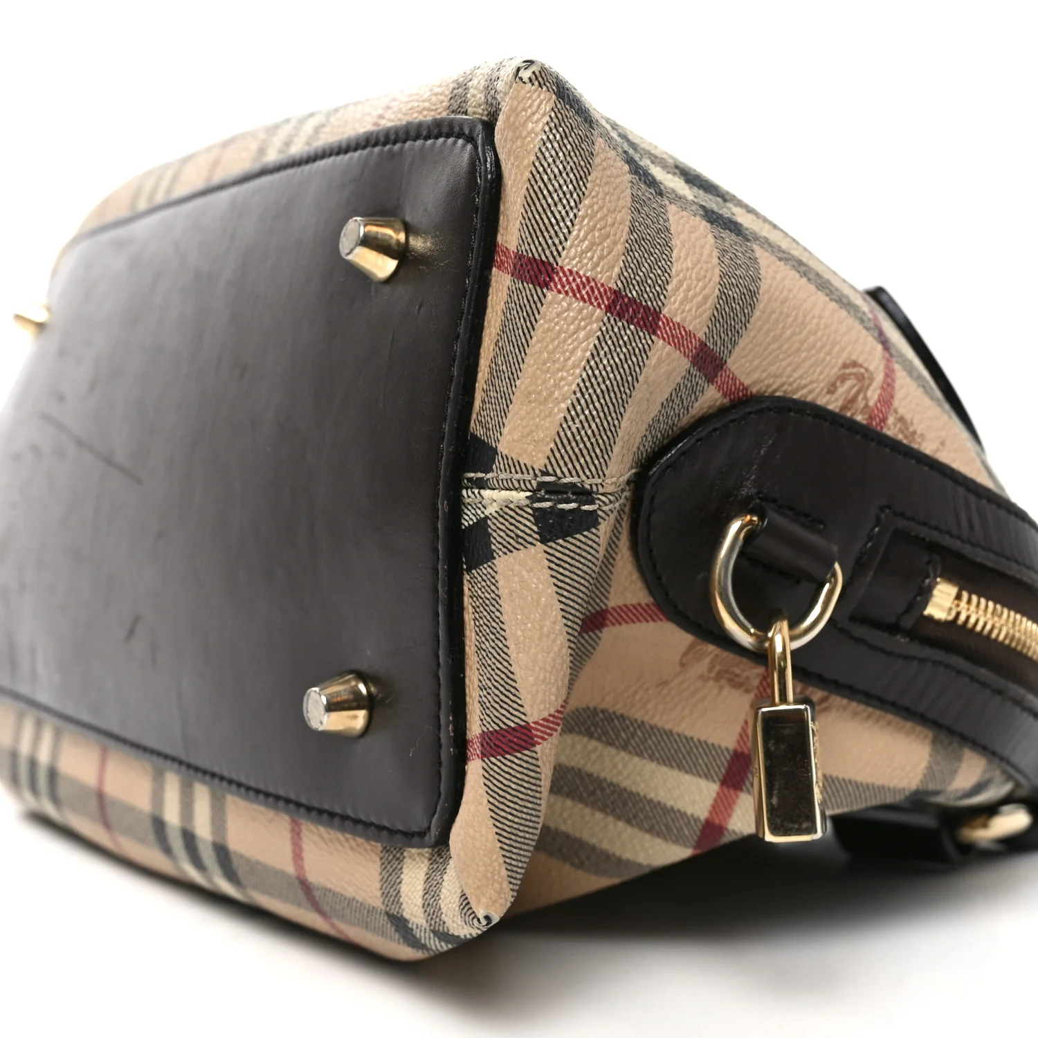 Haymarket Check Small Thornley Satchel - Image 10