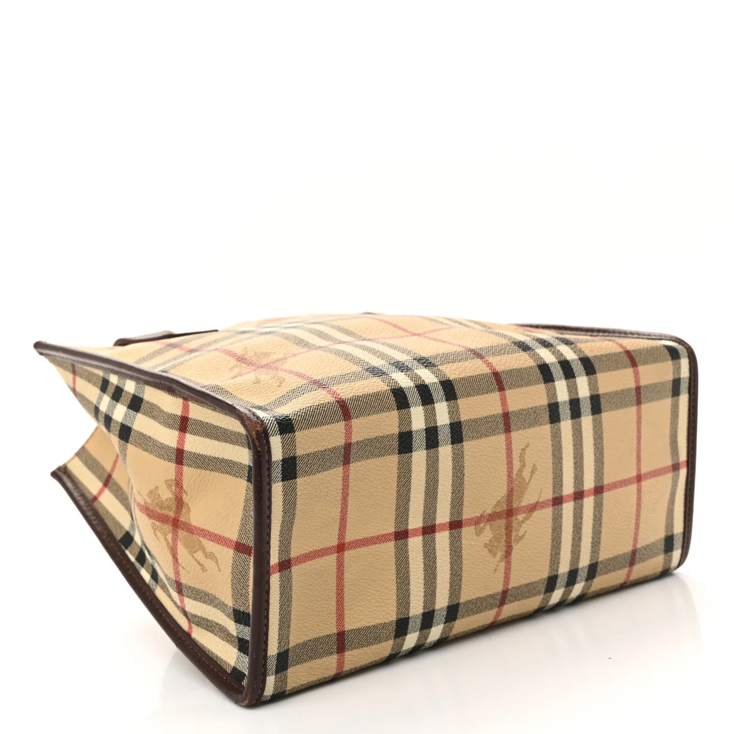 Haymarket Check Small Tote Brown - Image 4