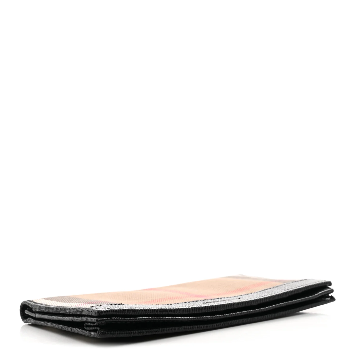 House Check Flap Wallet Black - Image 4