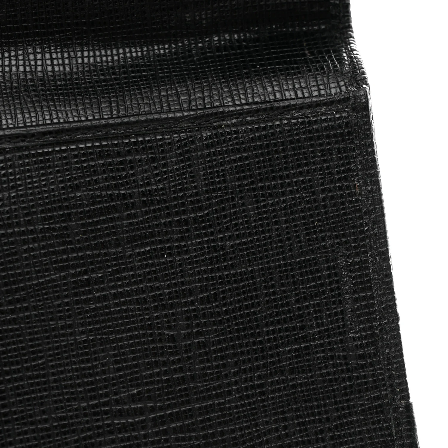 House Check Flap Wallet Black - Image 7