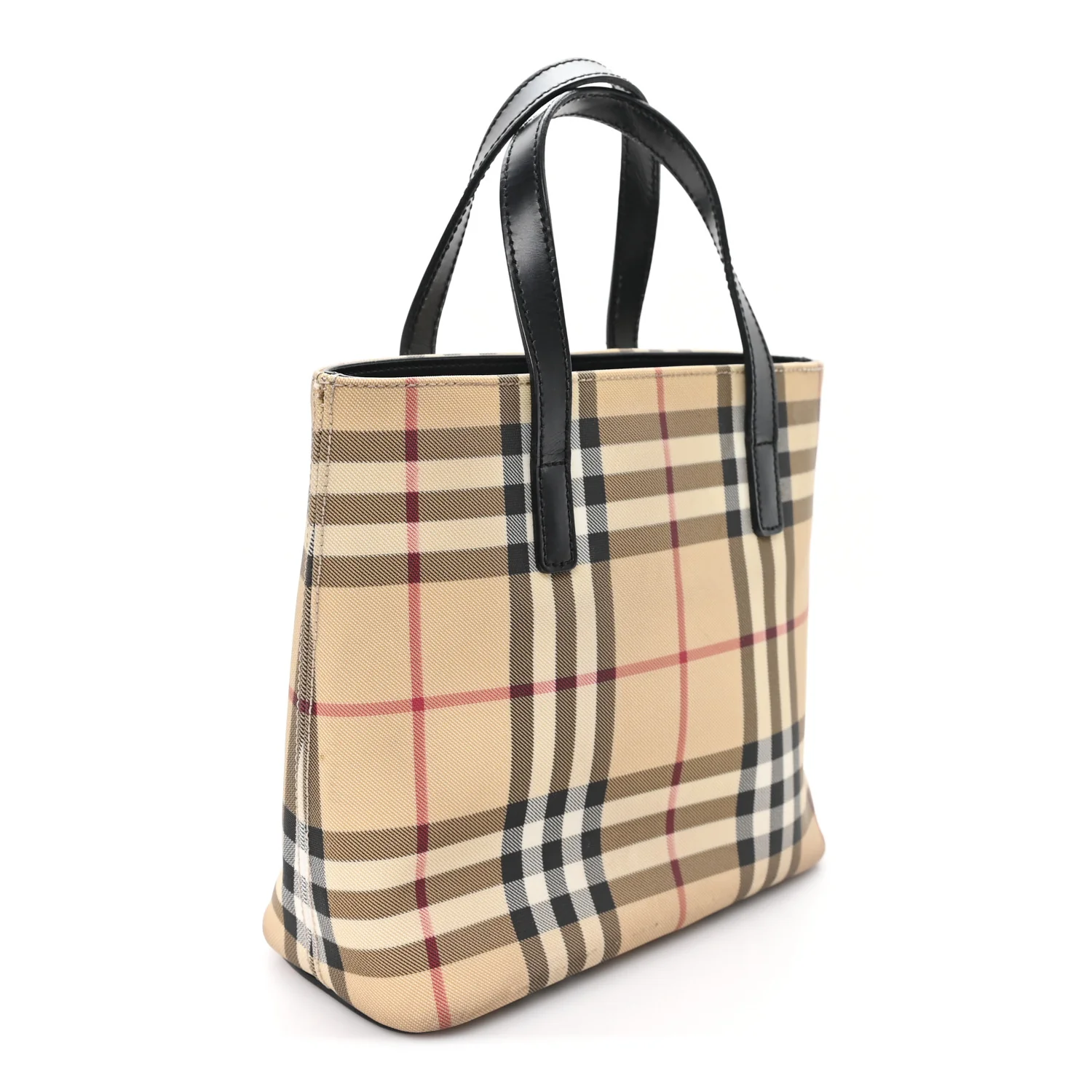 House Check Regent Tote Black - Image 3