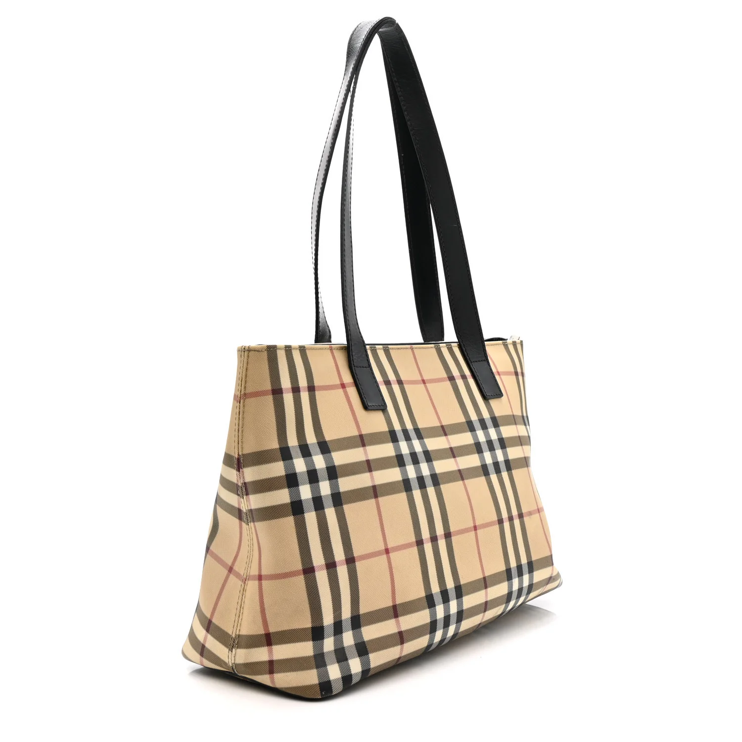 House Check Shoulder Bag Black - Image 3