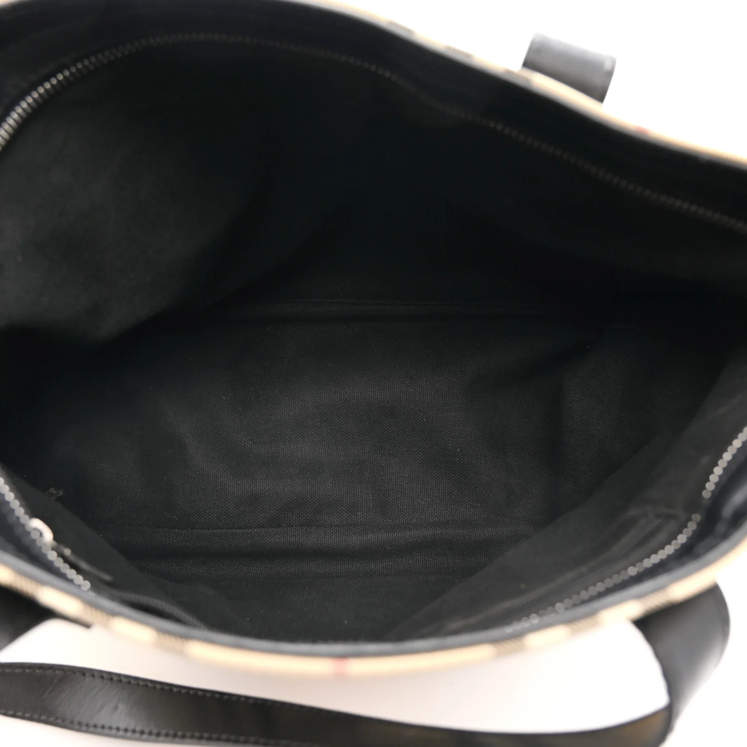 House Check Shoulder Bag Black - Image 5