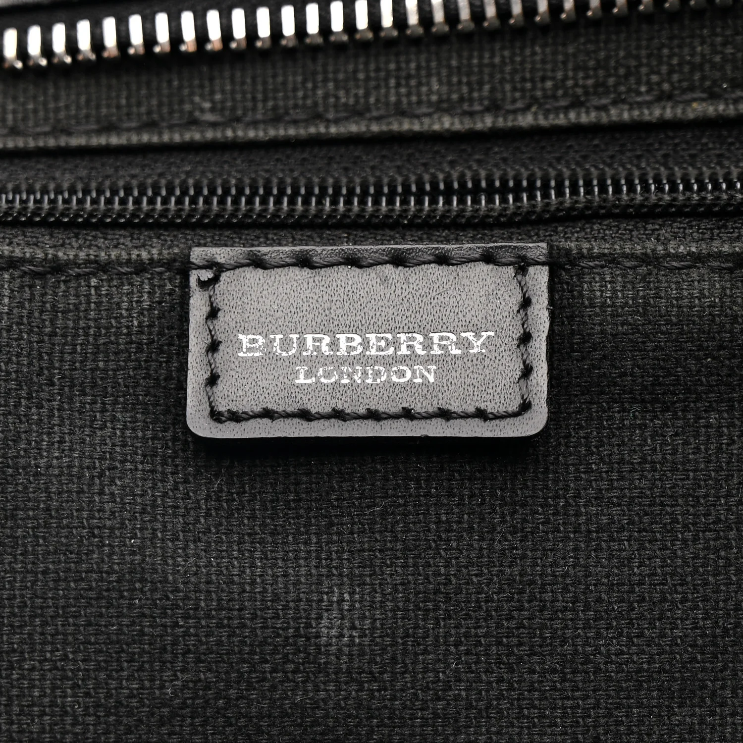 House Check Shoulder Bag Black - Image 6