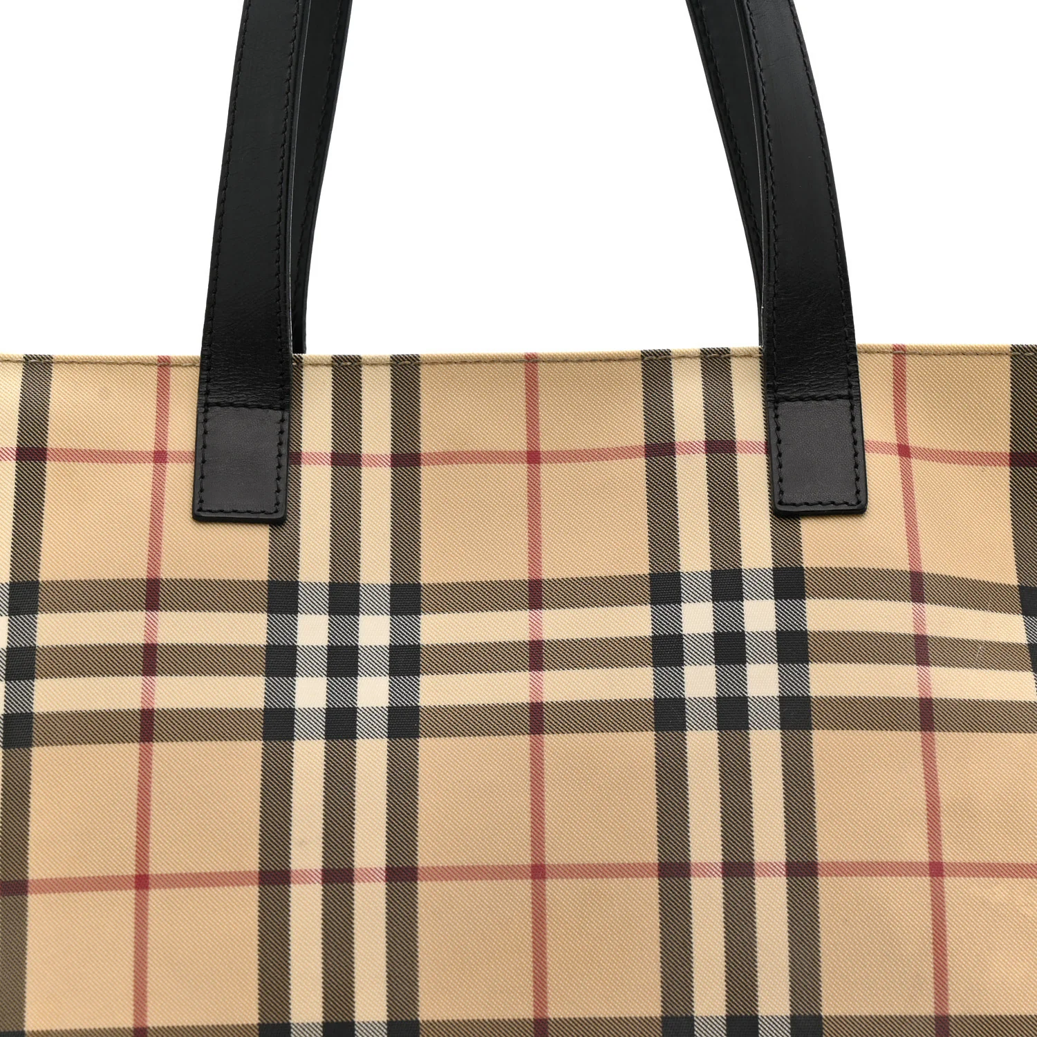 House Check Shoulder Bag Black - Image 8