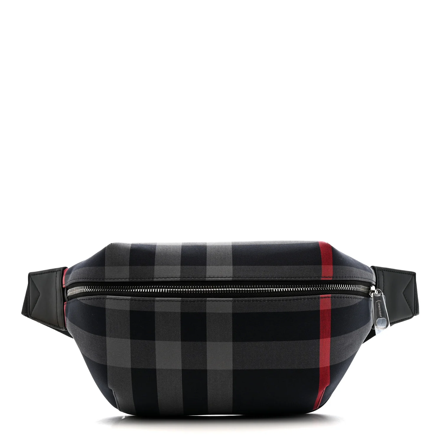 House Check Sonny Bum Bag Navy Grey