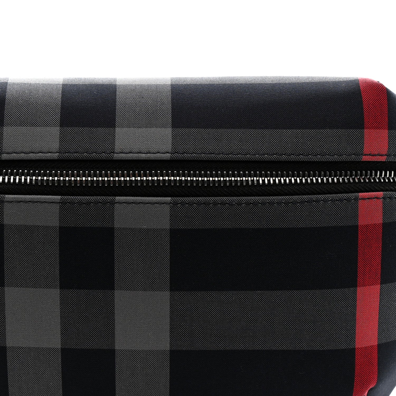House Check Sonny Bum Bag Navy Grey - Image 8