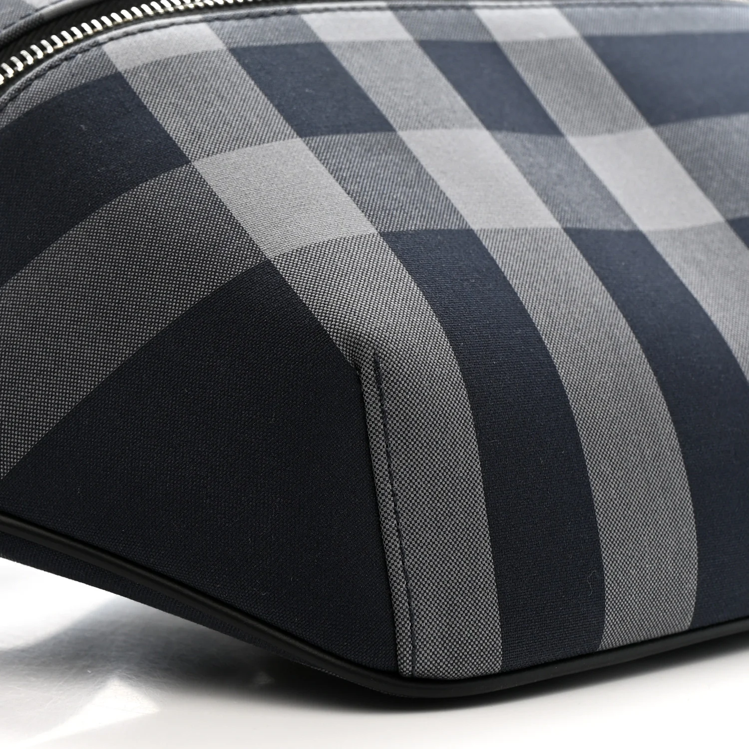 House Check Sonny Bum Bag Navy Grey - Image 9