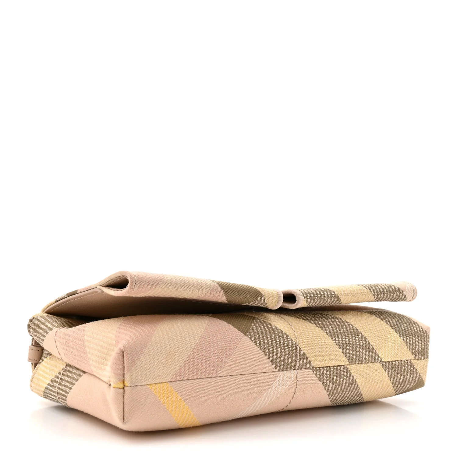 Jacquard Check Soft Snip Mini Chain Bag Teacup - Image 4