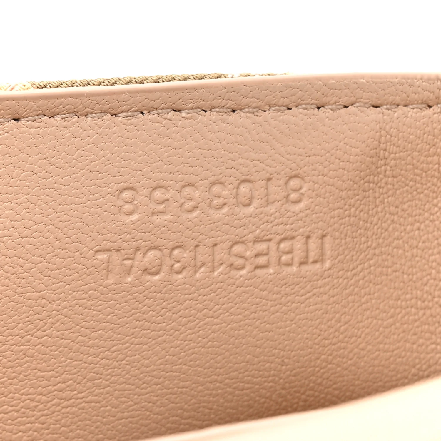 Jacquard Check Soft Snip Mini Chain Bag Teacup - Image 7