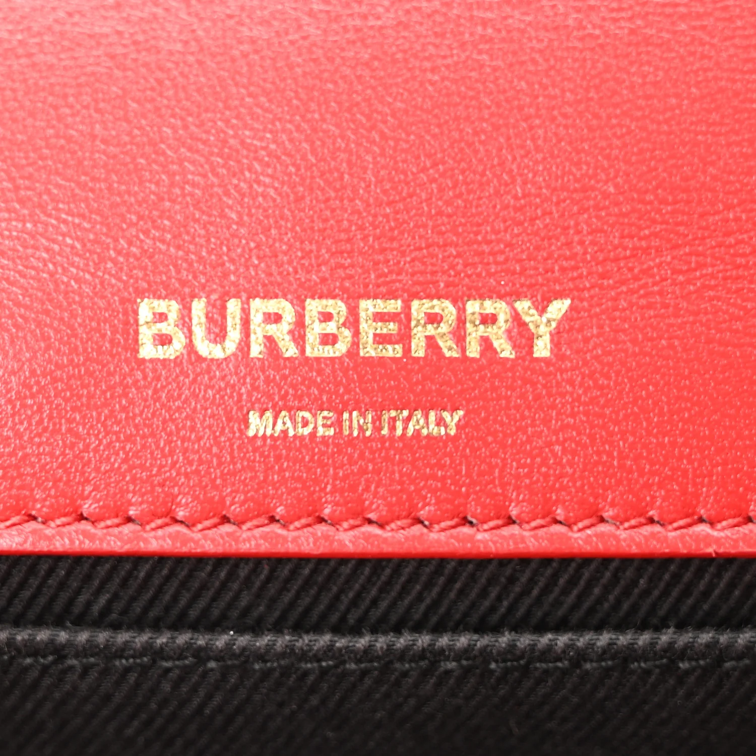 Lambskin Quilted Mini Lola Bag Bright Red - Image 6