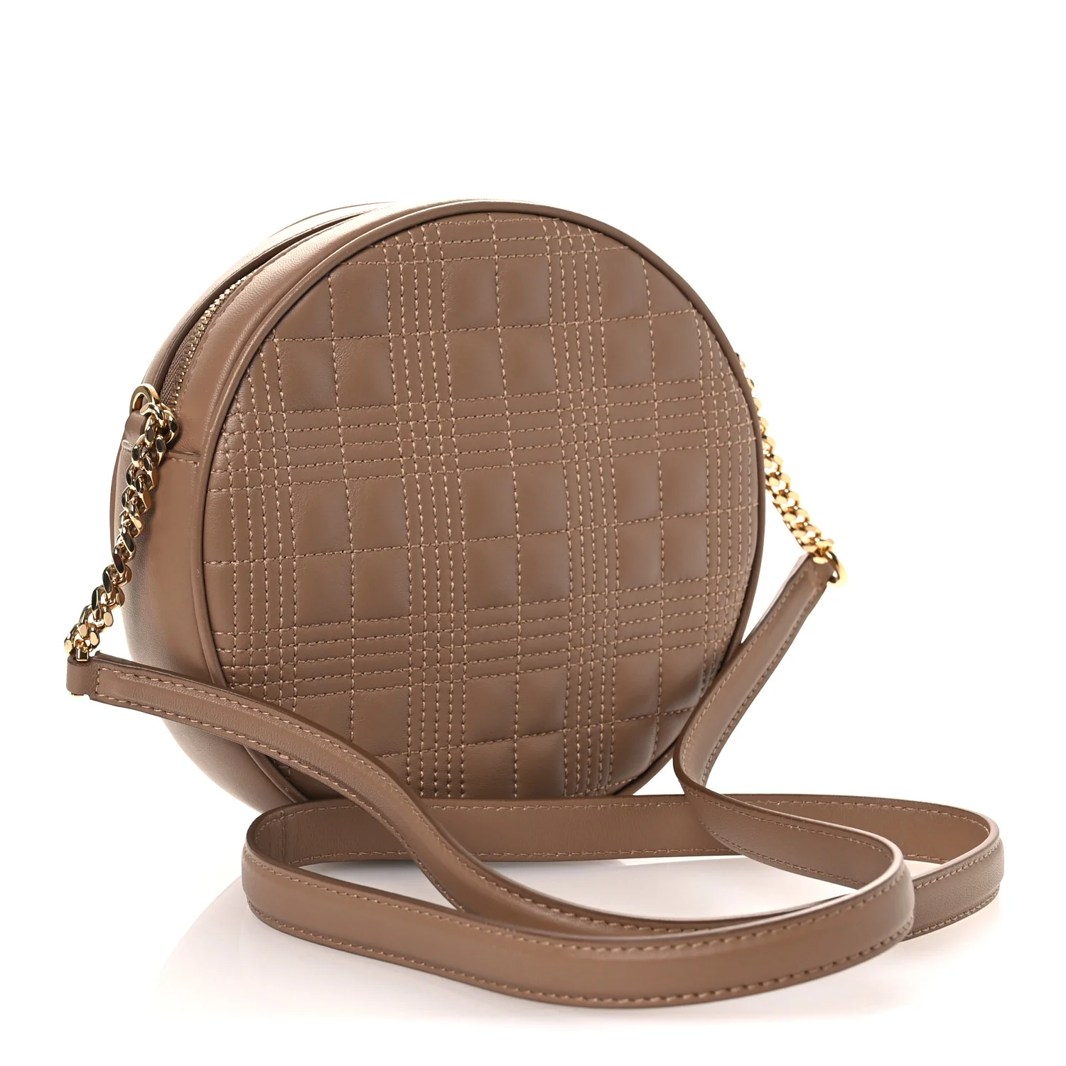 Lambskin Quilted New Louise Bag Camel - Image 3