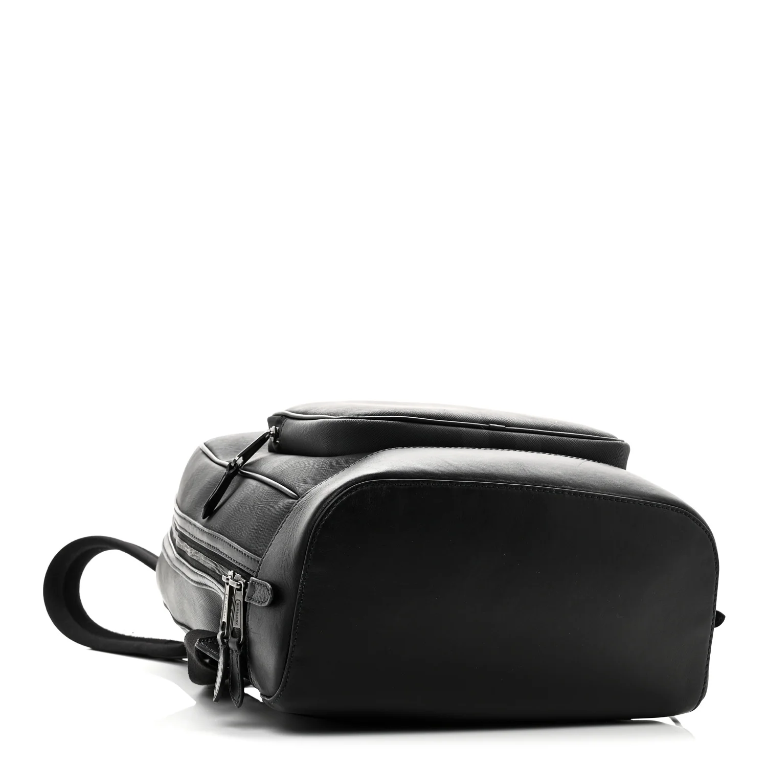 London Check Logo Rocco Backpack Charcoal - Image 4