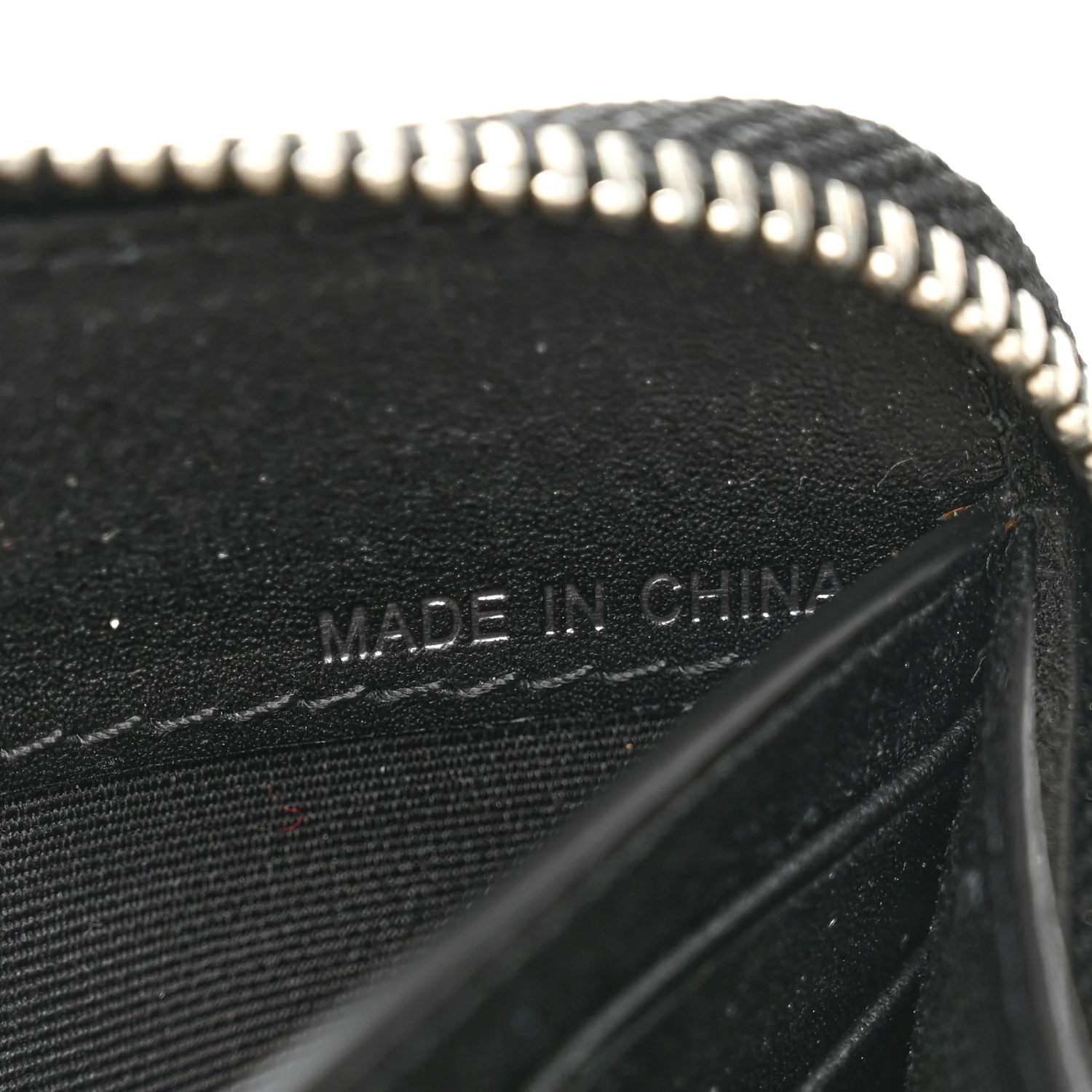 London Check Long Zip Around Wallet Charcoal Black - Image 6