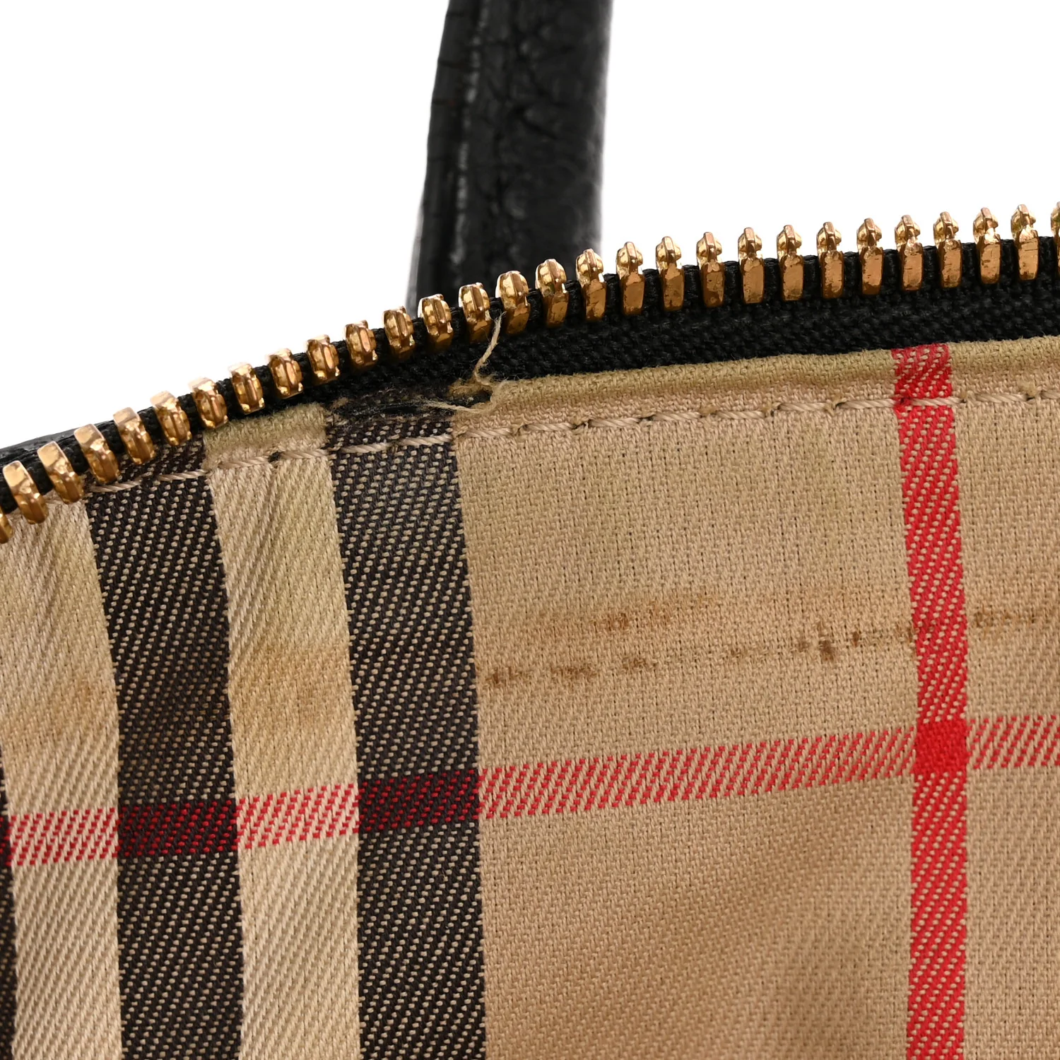 London Grainy Calfskin Small Greenwood Bowling Bag Black - Image 11