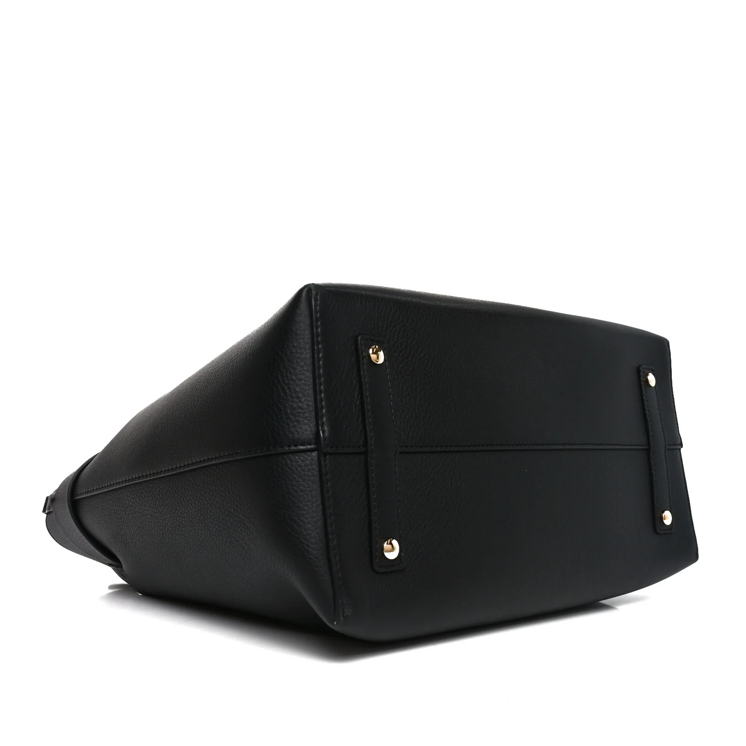 Marais Calfskin Large Belt Bag Black - Image 4