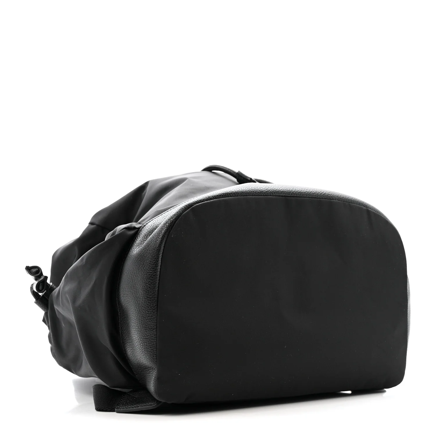 Nylon Grained Calfskin Watson Diaper Bag Black - Image 4