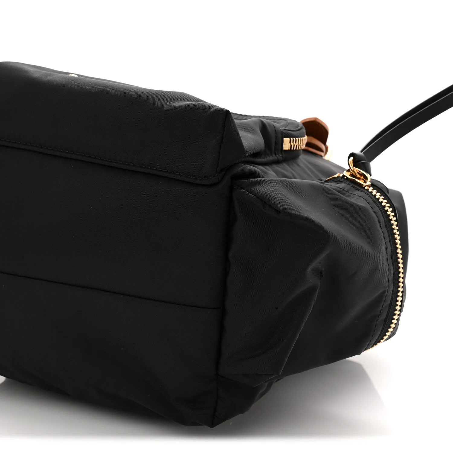 Nylon Medium Rucksack Backpack Black - Image 10