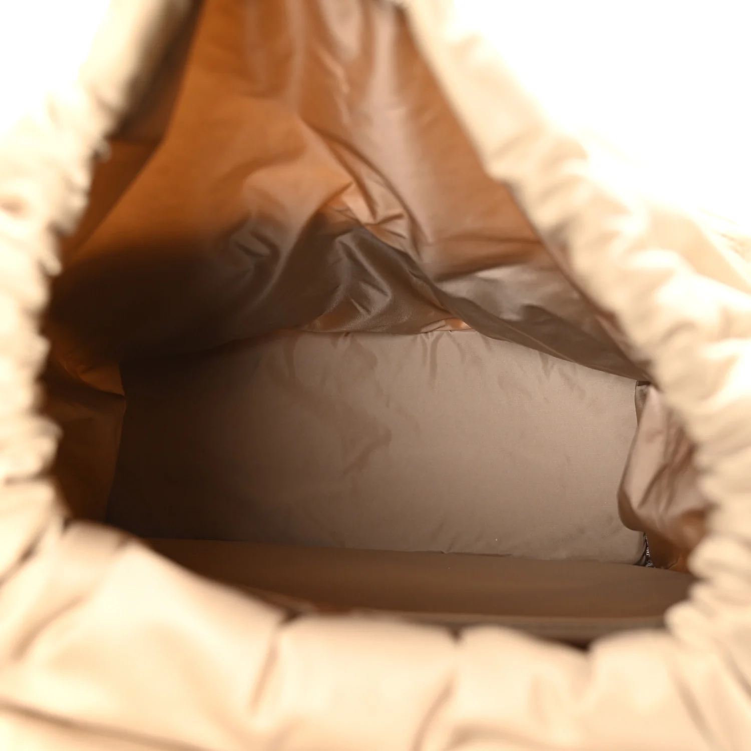 Nylon Small Rucksack Backpack Gold Honey - Image 5