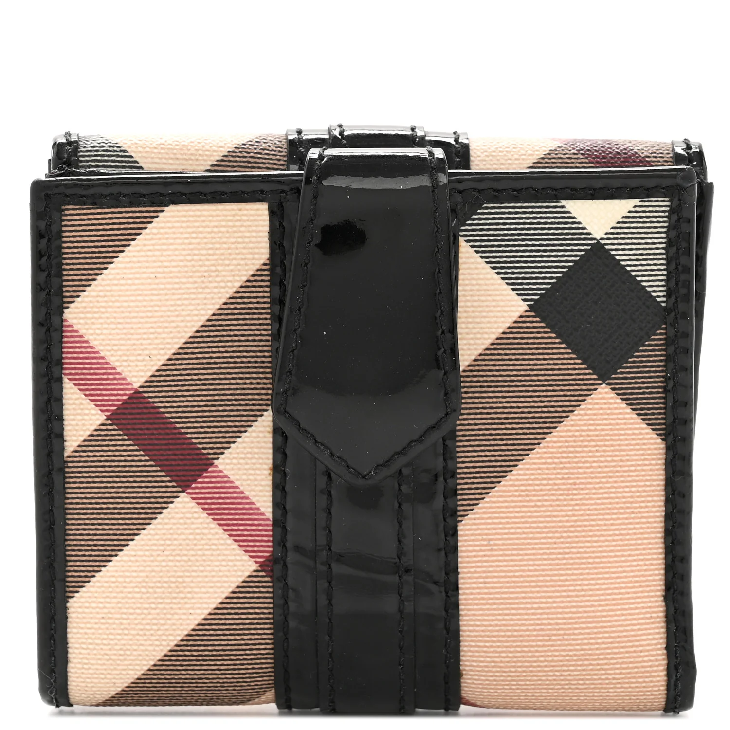 Patent Nova Check Wallet Black