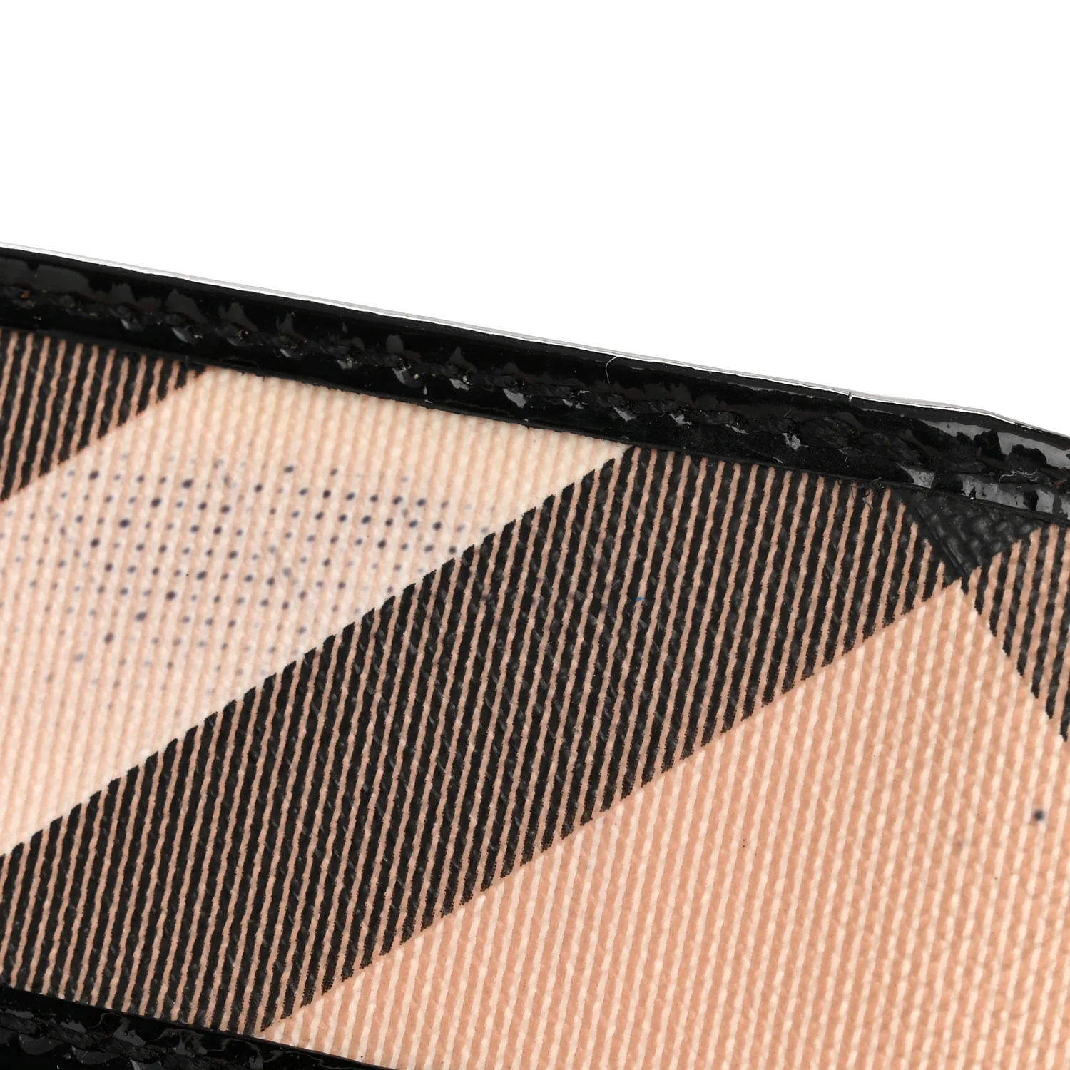 Patent Nova Check Wallet Black - Image 10