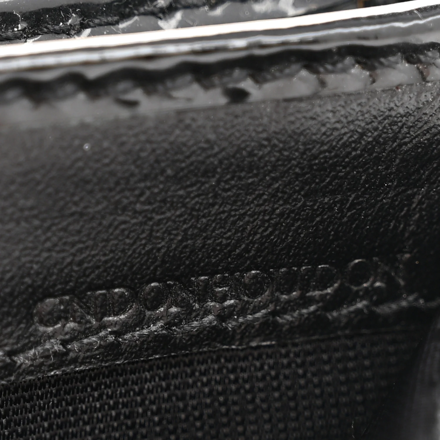 Patent Nova Check Wallet Black - Image 8