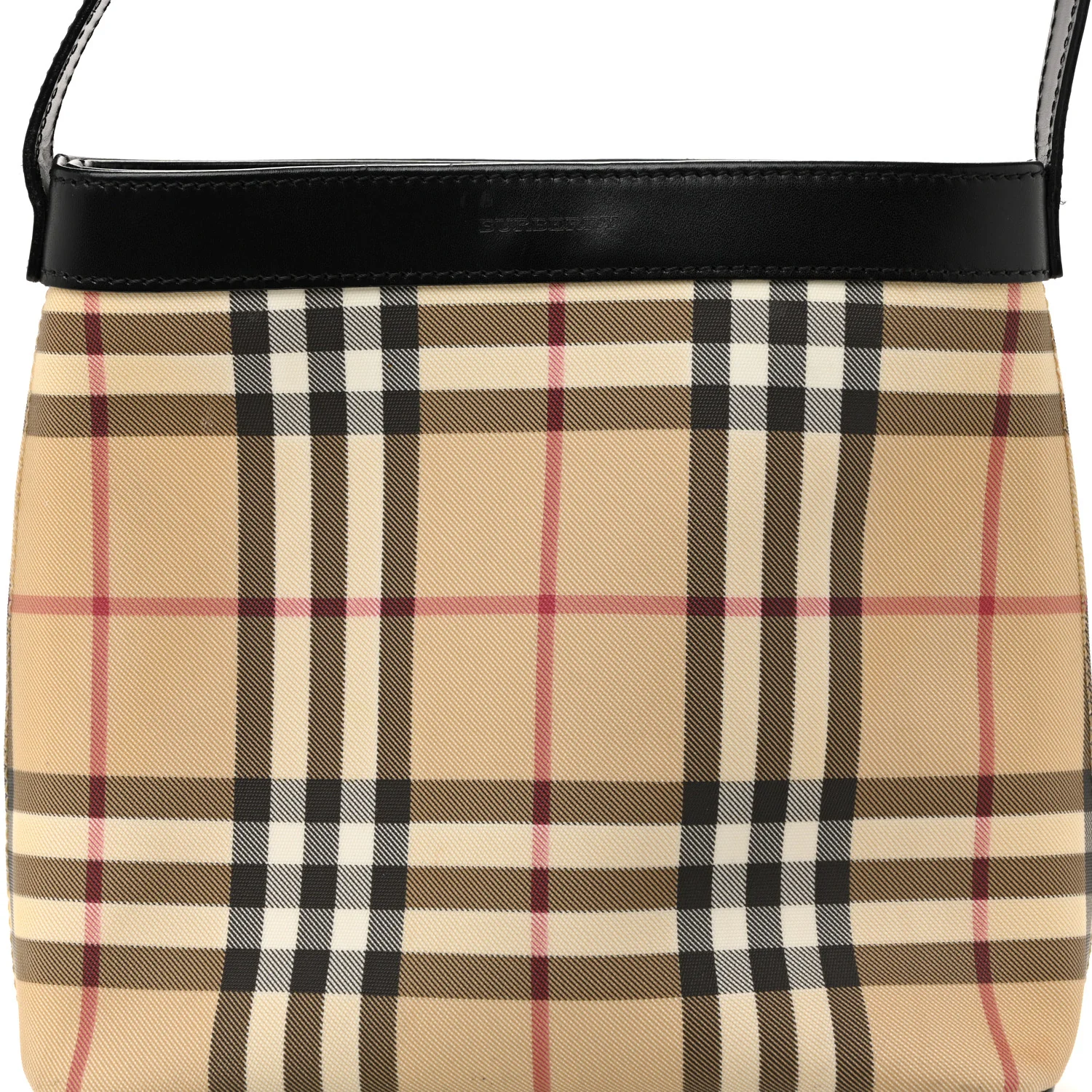 Prorsum House Check Shoulder Bag Black - Image 7