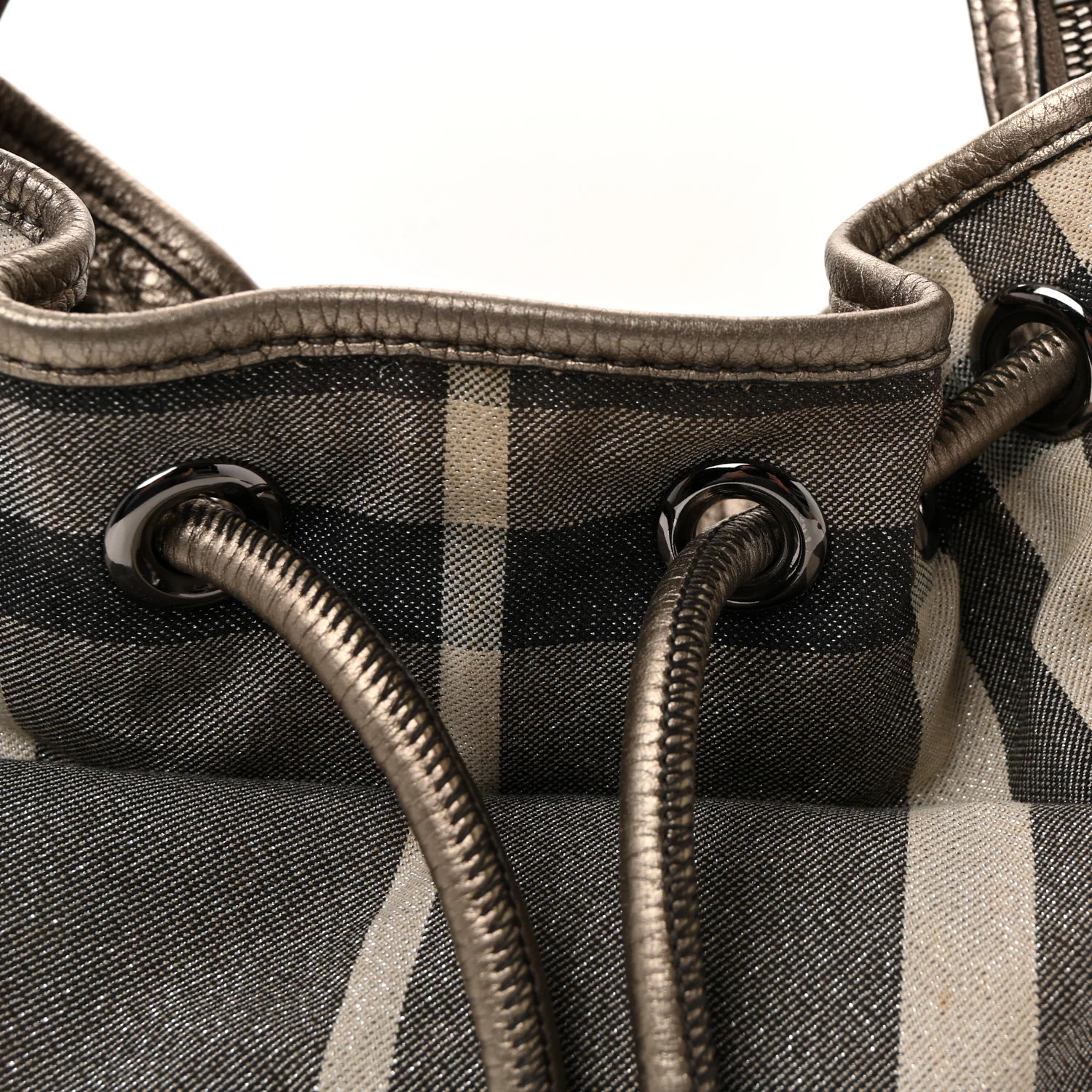 Shimmer Check Hobo Pewter - Image 13