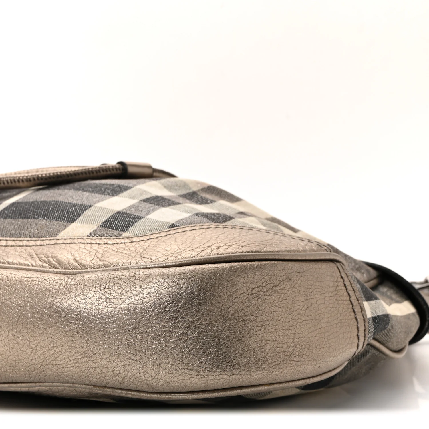 Shimmer Check Hobo Pewter - Image 17
