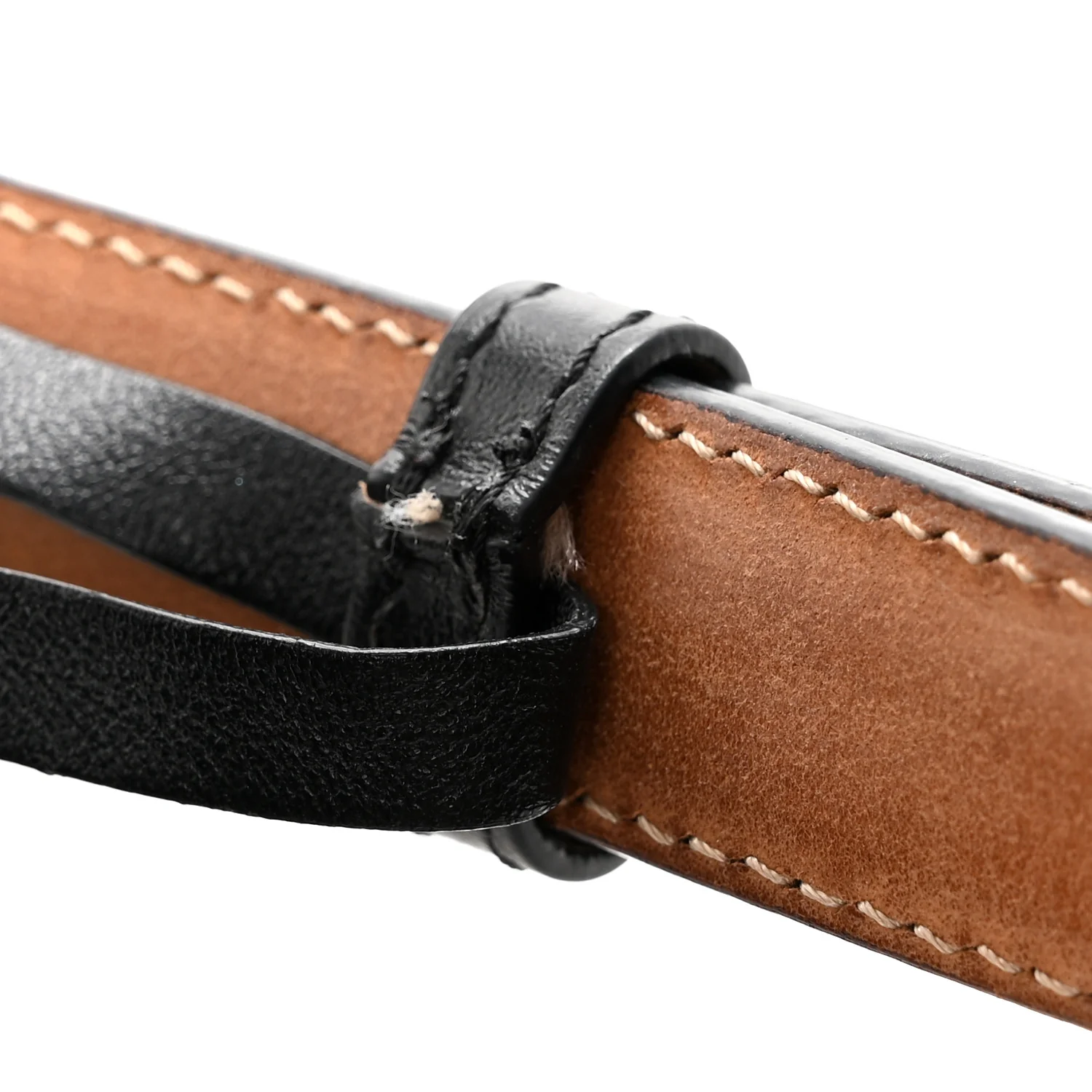 Smooth Calfskin Quilted Check TB Envelope Belt Bag Black - Image 14